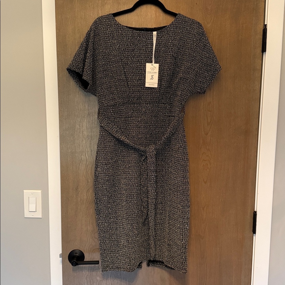 NWT Elegant Tweed Pencil Dress Office/Holiday